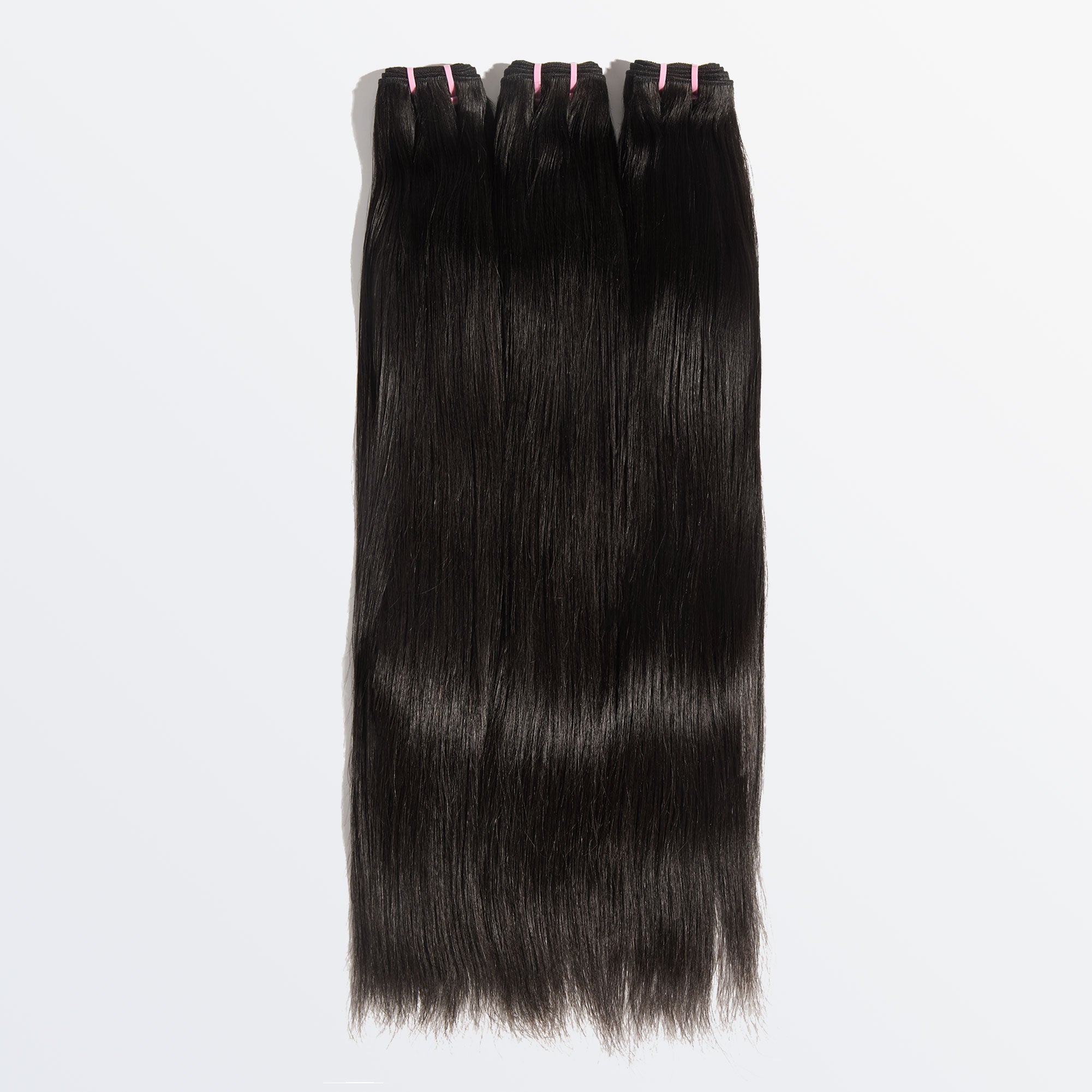 StariaHair 14-30 Inch Straight Vietnam Raw Hair Bundles #1B