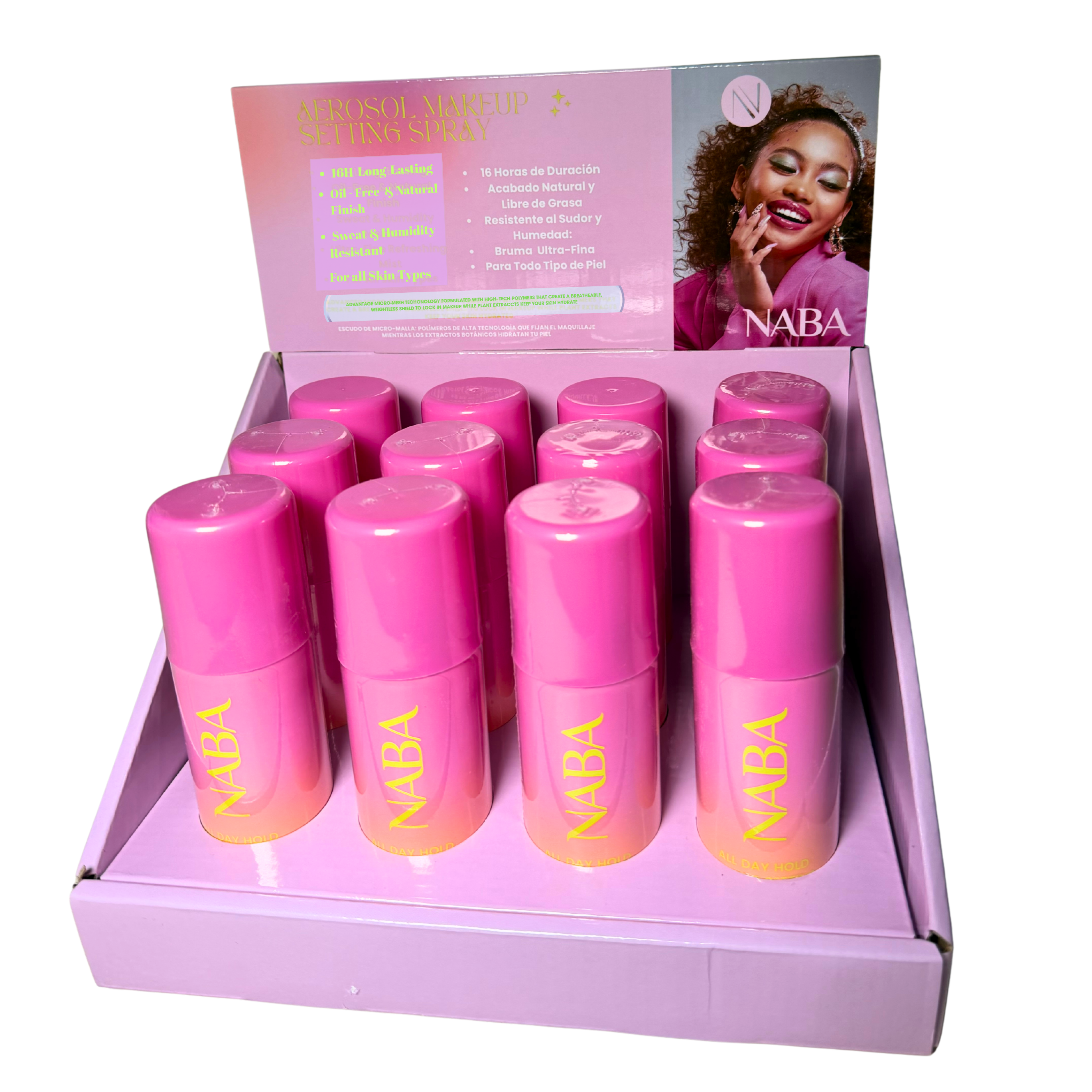 Setting Spray Display – 12 Units