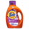 Tide Ultra Febreze Liquid Laundry Detergent , Spring and Renewal Scent, 73 fl oz 52 Loads